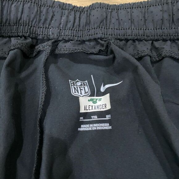 New York Jets Nike NFL On Field Dri-Fit Practice Shorts Men's Black - Picture 3 of 4